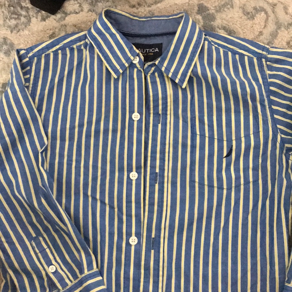 Nautica boys size xl long sleeve shirt